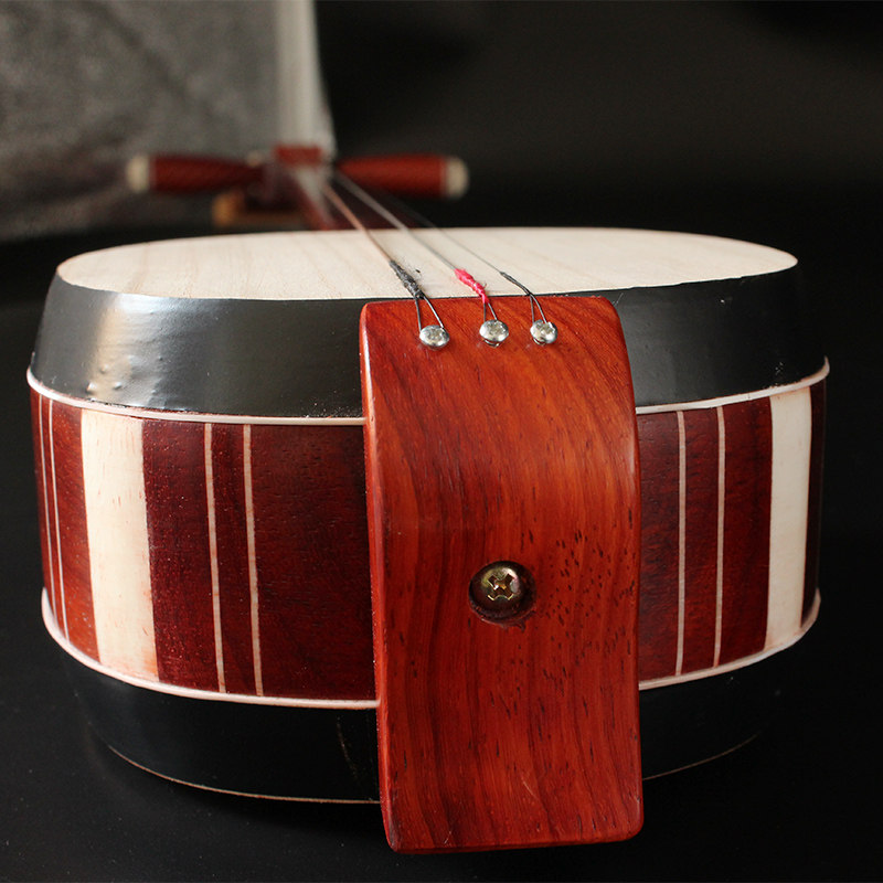 梦江南花梨木三弦坠琴河南专业坠胡花梨木三弦乐器 可货到付款