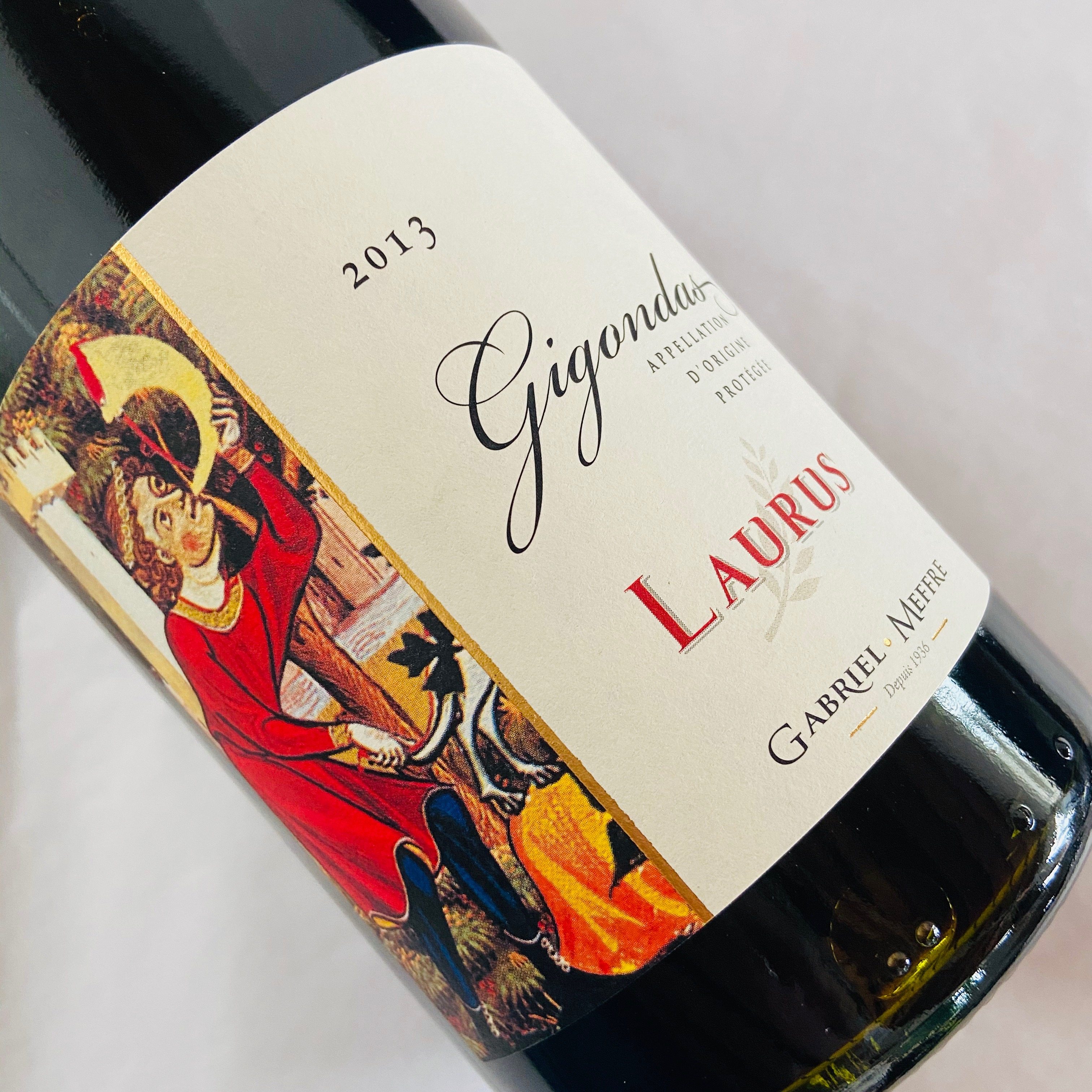 法国红葡萄酒新款进口红酒月桂花冠朱干达750l葡萄酒干红静态葡萄酒