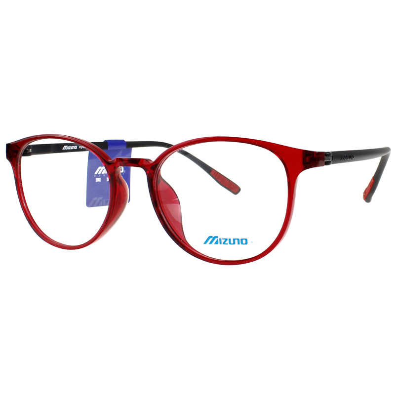 mizuno美津浓防滑运动型眼镜架男女时尚复古圆框近视镜框z1117ee
