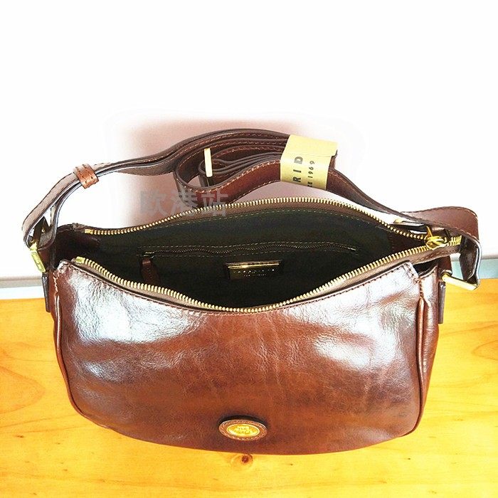 现货意大利thebridge桥牌女士手工正品头层牛皮女士包袋