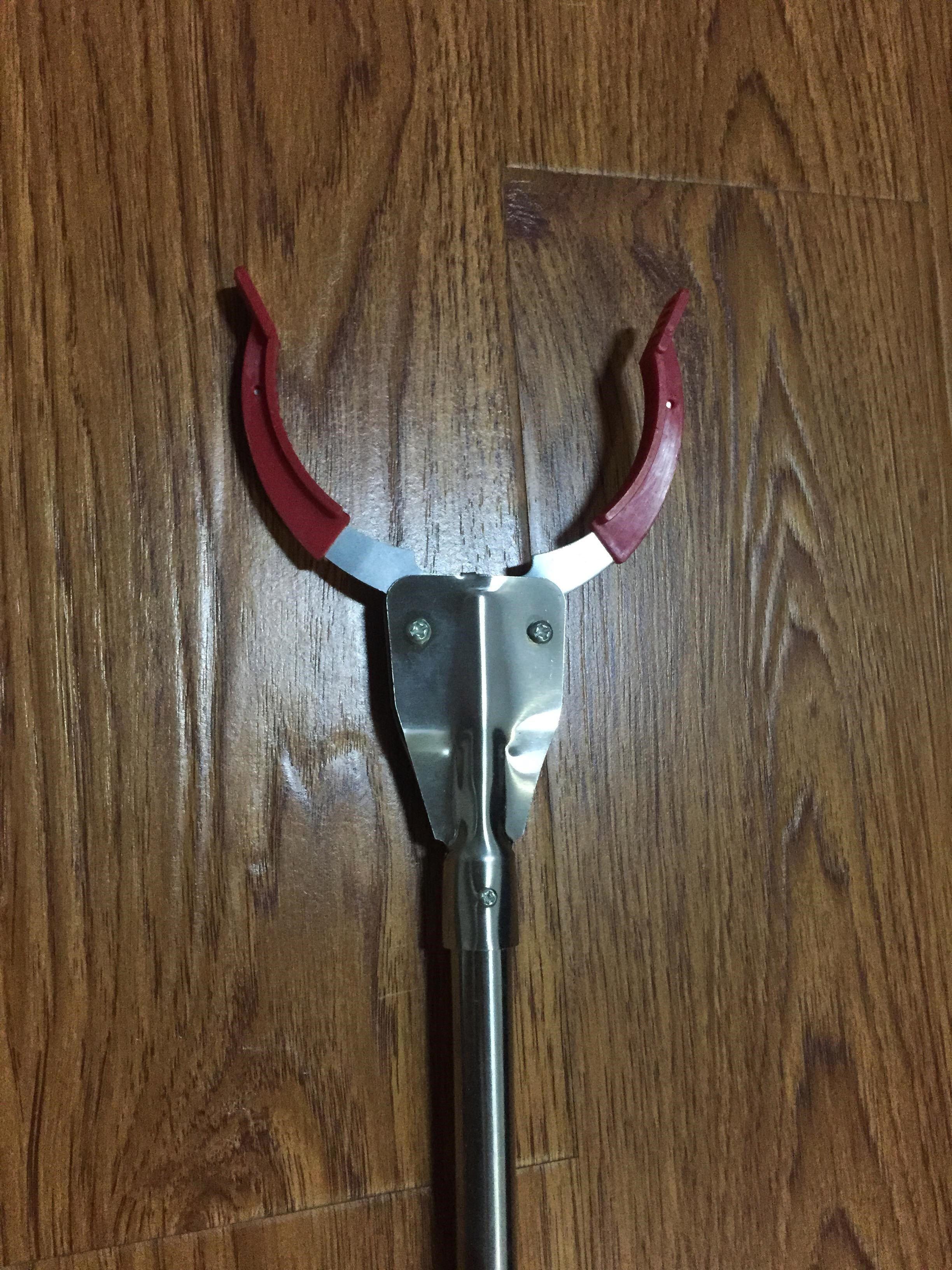 垃圾夹子神器可折叠拾物加长长柄铝合金家用火钳垃圾夹