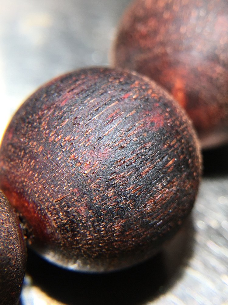 缅甸奇楠小叶降真香手串佛珠花果蜜奶香老料软佛珠