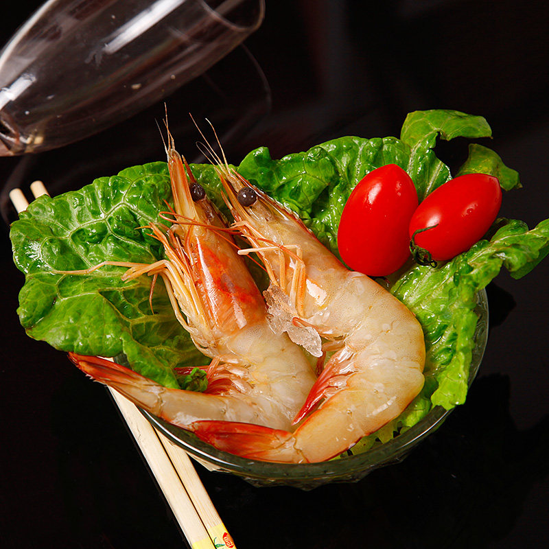 洋口港水产2kg大明虾冻虾年货南通特产海鲜冷冻冰鲜礼盒大礼包