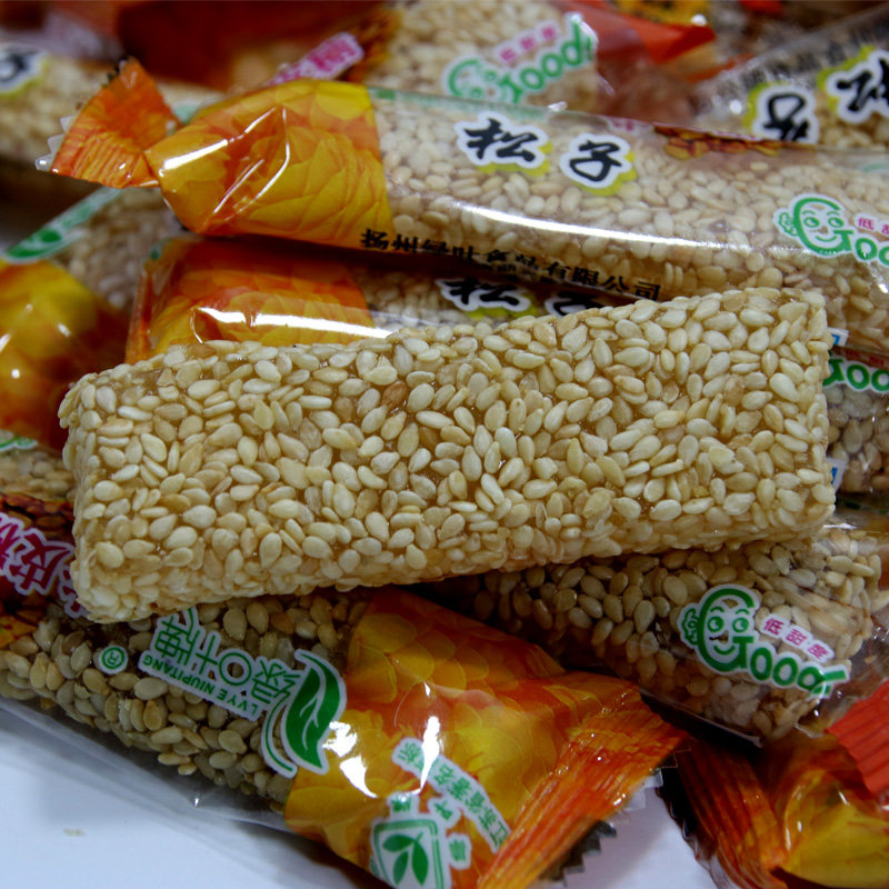 糖果扬州特产绿叶牛皮老式怀旧传统零食橡皮糖传统糖果