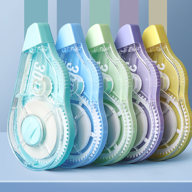 得力修正学生韩国创意实惠涂改带儿童可爱多功能修正带