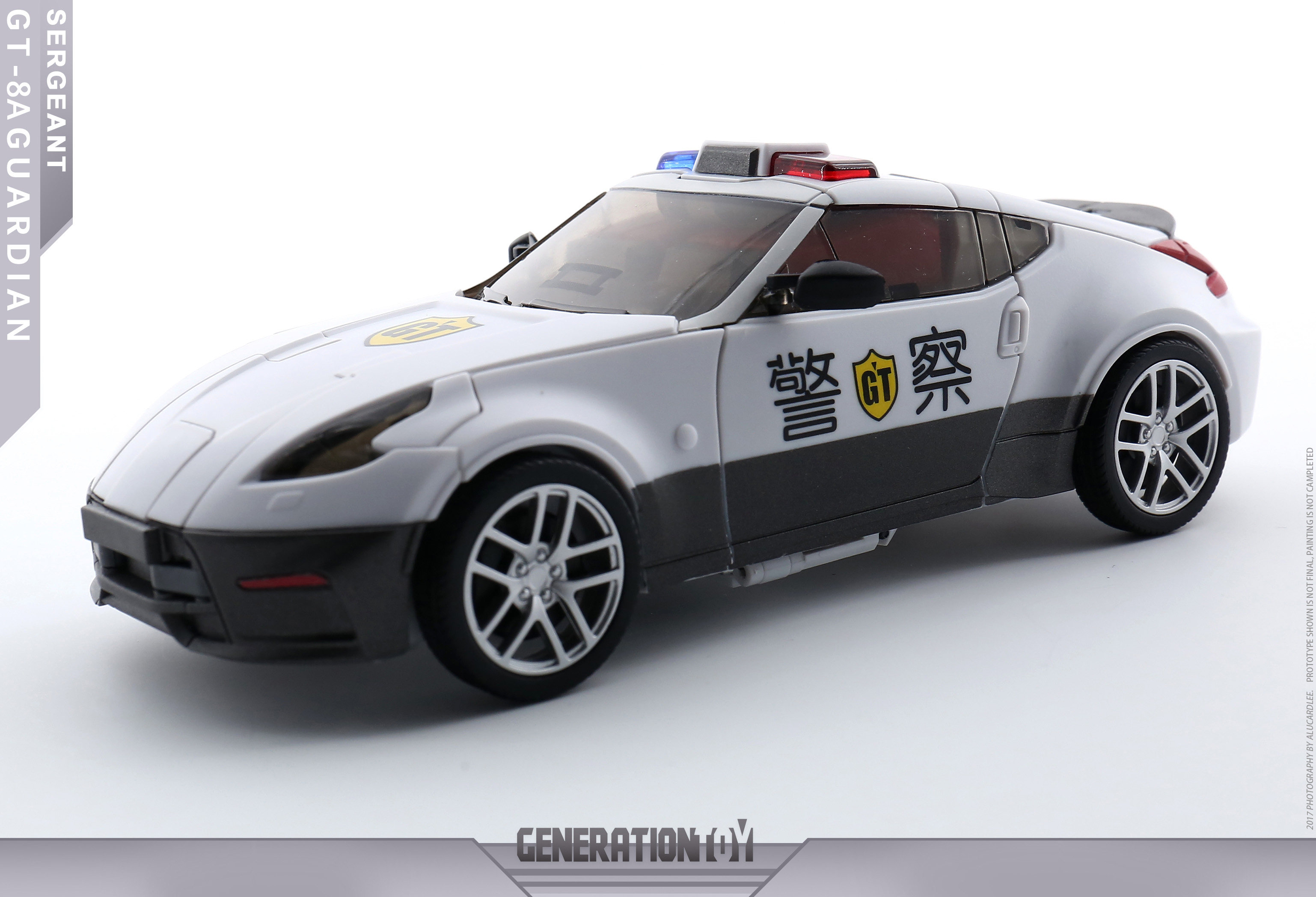 generationtoygt08a守护神变形玩具警车小蜜蜂小王子机器人变形金刚