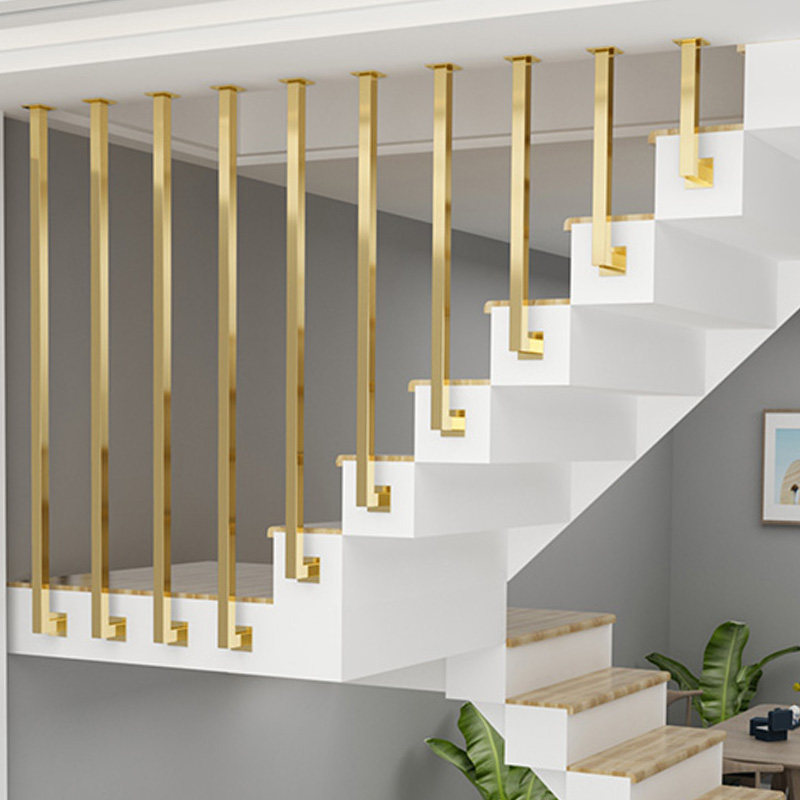 简易楼梯栏杆扶手欧式不锈钢围栏护栏室外阁楼楼梯扶手