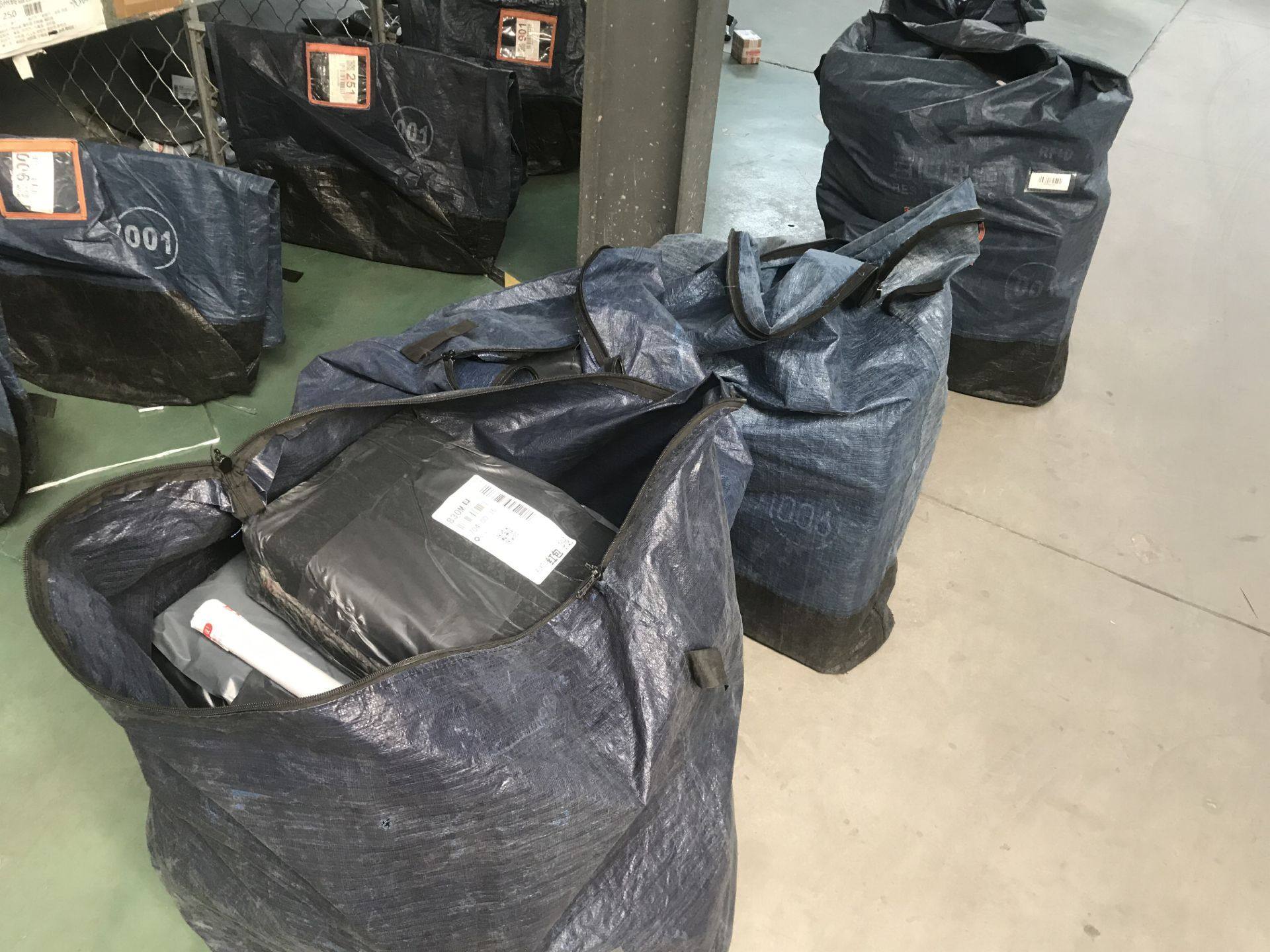 快递集包架撑袋架快递分拣架打包架子编织袋支撑架撑口支架建包架