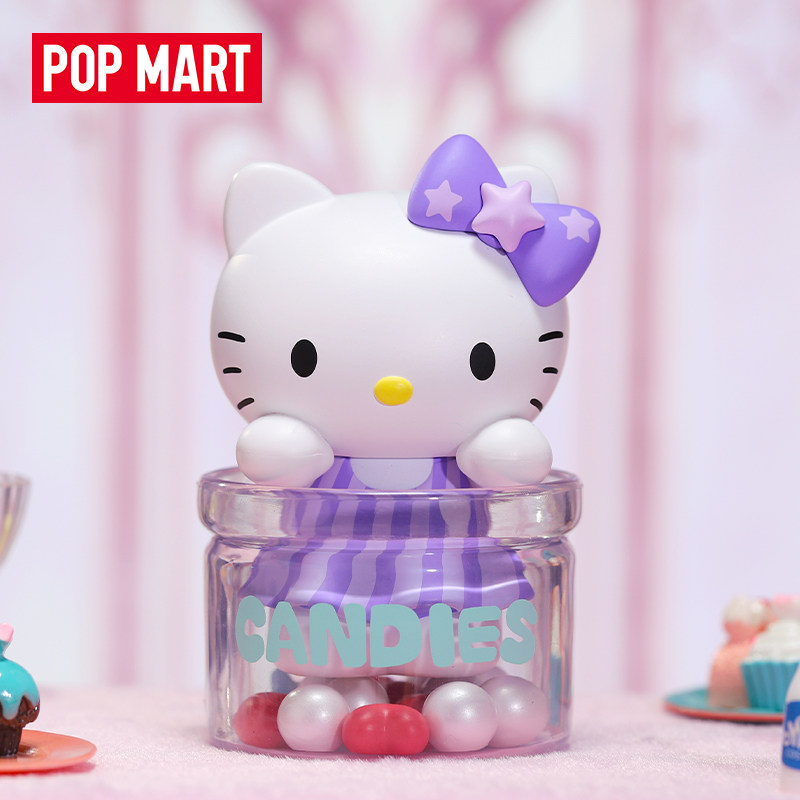 现货泡泡玛特hellokitty甜蜜盲盒确认奶糖布偶潮玩潮玩盲盒