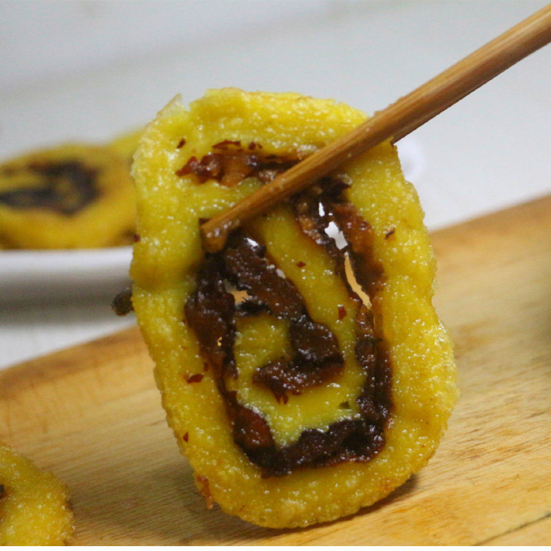 山西特产黄米年糕新黍米面粘糕手工糯米糍粑红枣卷糕大黄米面黏糕