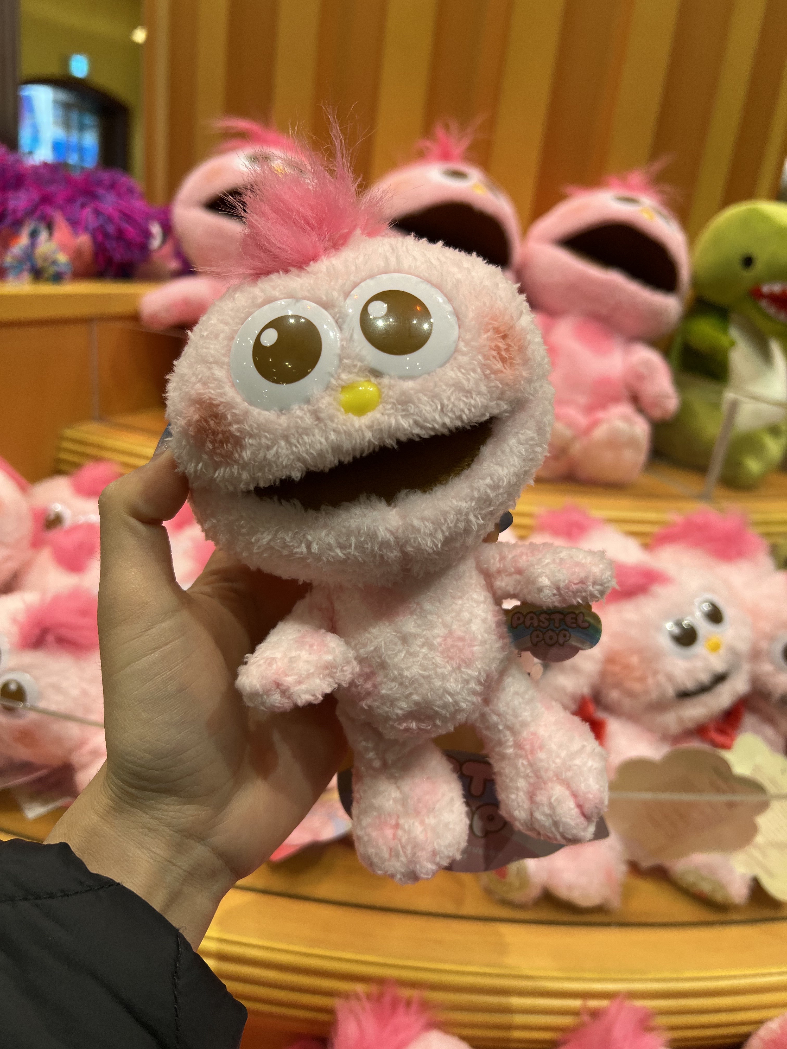 日本本土usj环球影城芝麻街moppy大号小号毛绒玩具毛绒