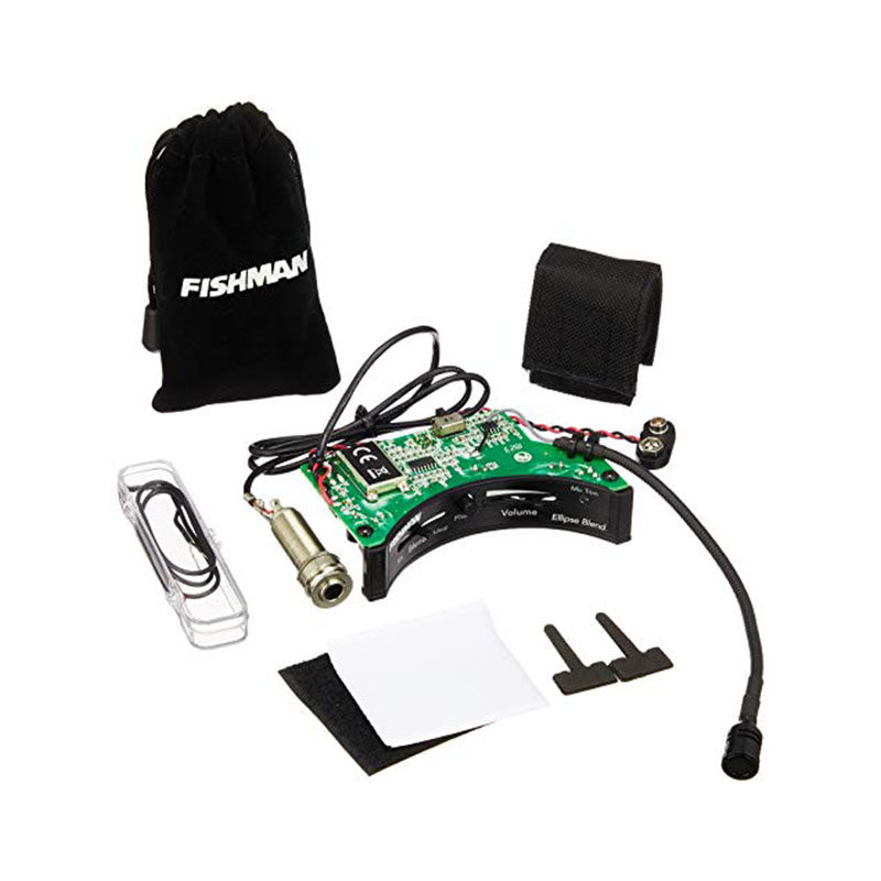 拾音器美国fishman渔夫promanel2吉他指弹打板拾音器