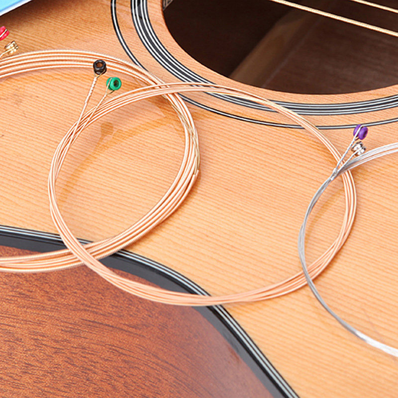 黄铜琴弦民谣吉他木吉磷铜exp16达达里奥addario套弦民谣吉他弦