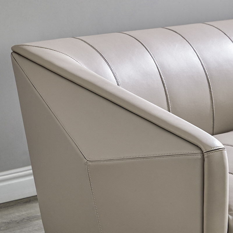 【新品】优梵艺术tisci现代简约皮艺沙发软包三人位客厅轻奢皮质