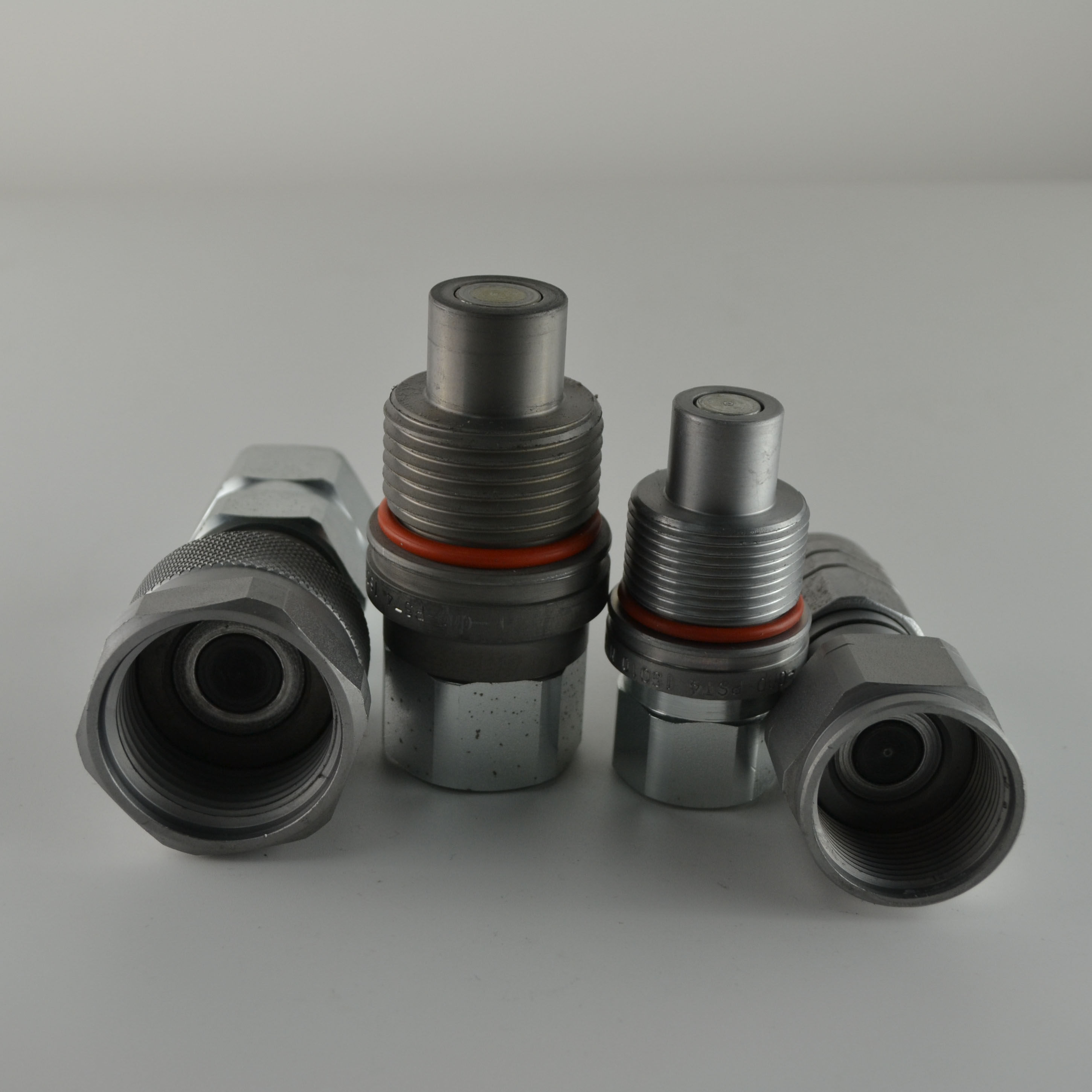 意大利dnppst4螺纹锁紧平面快速接头轴线工程机械管接头