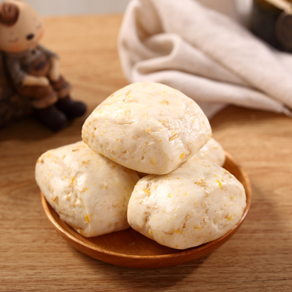 中饮食品 玉米刀切馒头 玉米馒头包邮纯手工上海燕麦馒头包子中饮