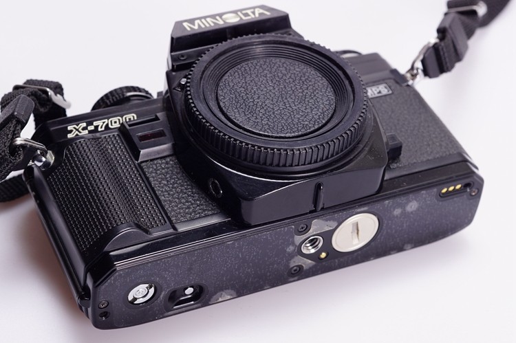 可配96新 x700 镜头胶片相机 美能达 minolta 黑 单机