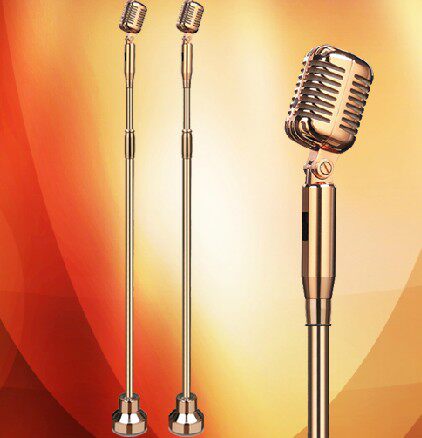 立麦复古麦摇摆麦大音头/大麦芯 大振膜大麦头大咪芯大咪头 原装_双氙