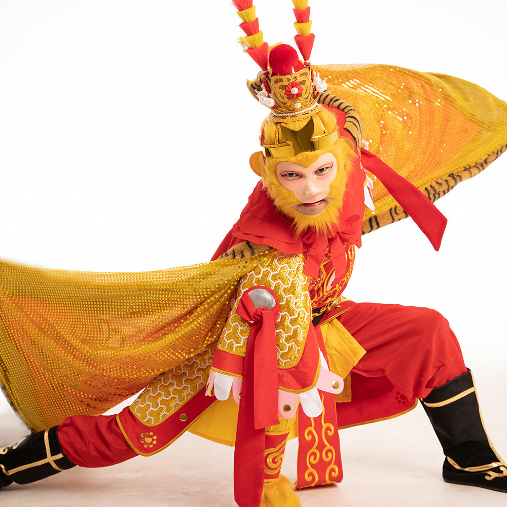 演出演出服服装美猴王猴子表演服孙悟空空的衣服民族服装