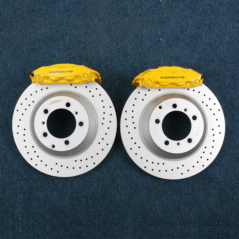 akebono阿基波罗活塞刹车卡钳套装适用保时捷卡宴帕拉梅拉刹车卡钳