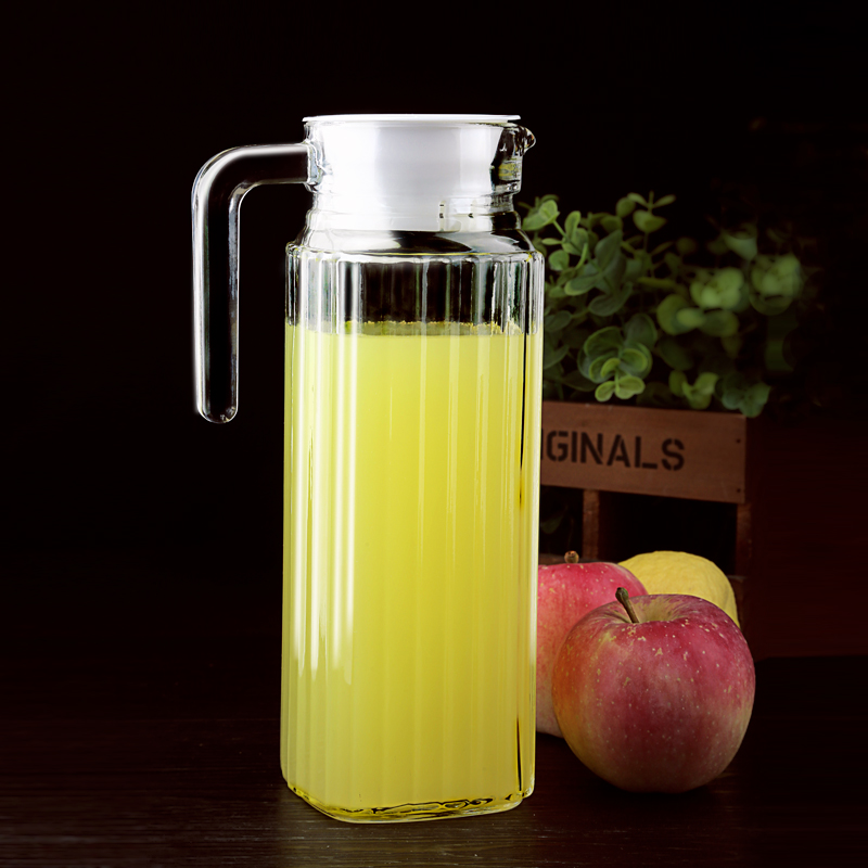 水壶果汁玻璃壶扎壶豆浆壶凉冷水家用耐高温防爆冷水壶