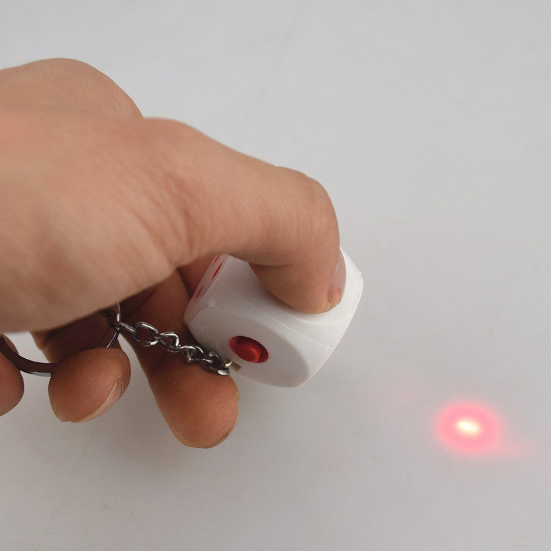 整人玩具愚人节恶搞电人骰子钥匙链稀创意古怪创意