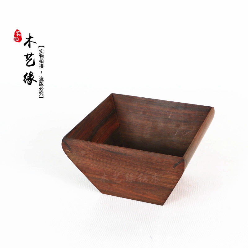 升斗米斗老式仿古实木家具红木红酸枝传统结婚用品木雕