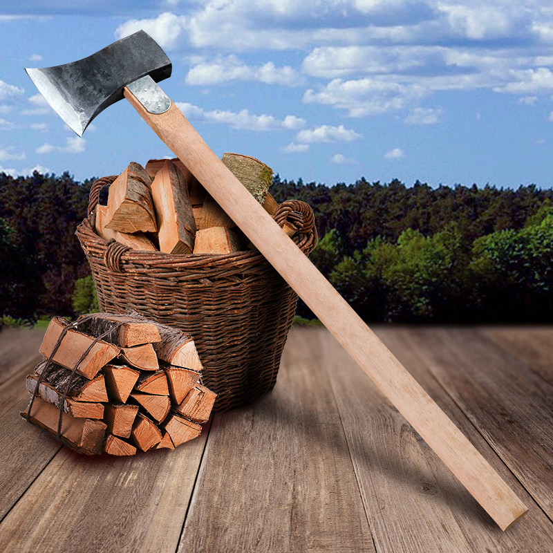 大号斧头劈柴神器家用农村锻打加重砍柴砍树木工斧