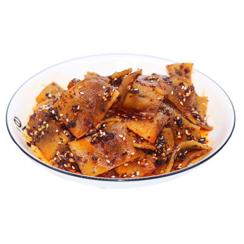 贵州特产铜仁江口豆腐干梵净山街边晾晒片片香咸豆腐干