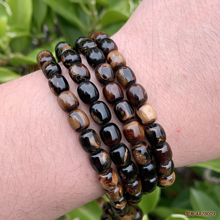 天然保真海柳手串手链腰链桶男女佛珠念珠108颗7x8mm菩提