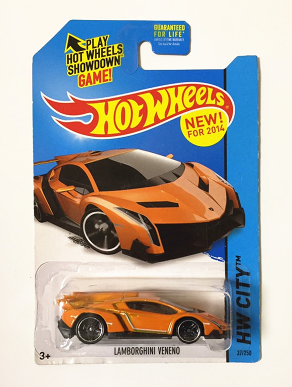 美泰合金风火轮c4982火辣小跑车兰博基尼 lamborghini veneno