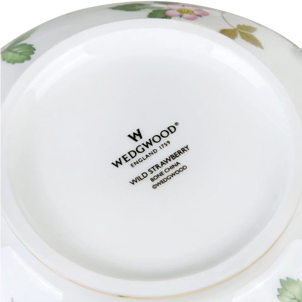 英国wedgwood 野草莓 wild strawberry骨瓷糖缸奶缸 茶具咖啡具