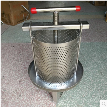 不锈钢榨蜡机网眼压蜜机土蜂蜜过滤机压榨榨汁机养蜂工具