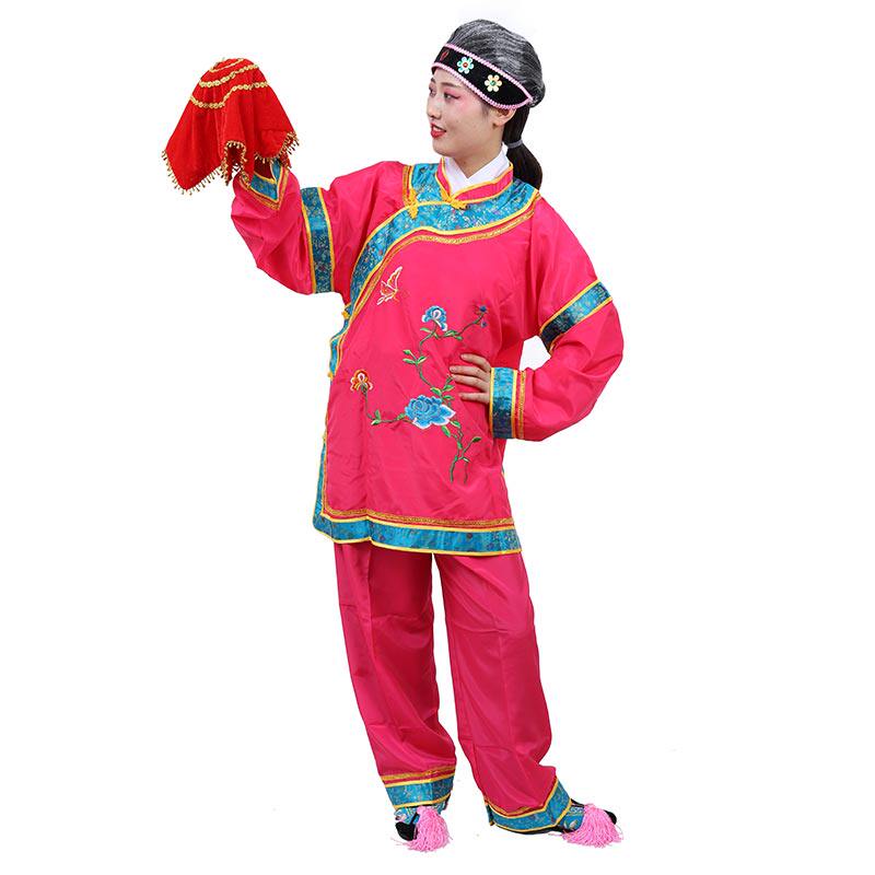 戏剧媒婆演出演出服服装古典老太太地主二人转中老年民族服装