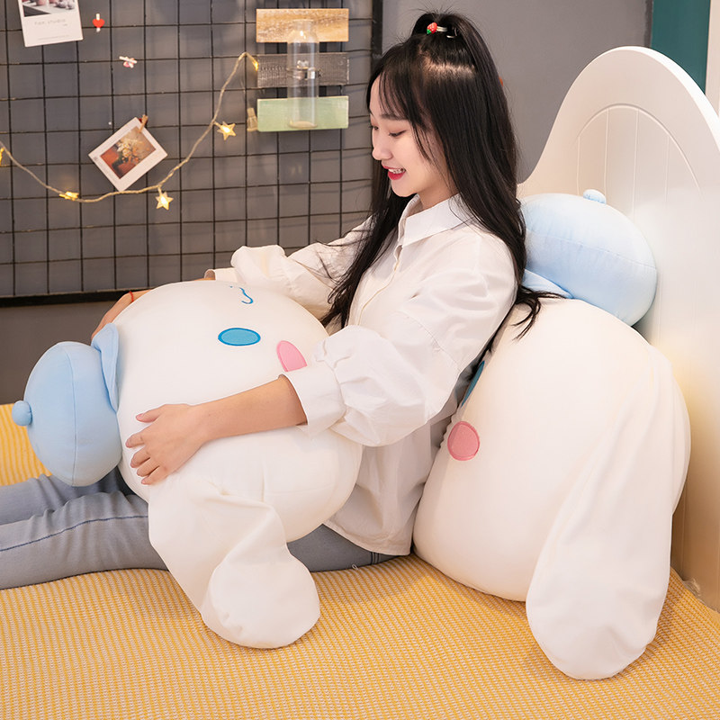 可爱玉桂抱枕女生睡觉床上夹腿汽车头枕腰靠毛绒布艺类玩具