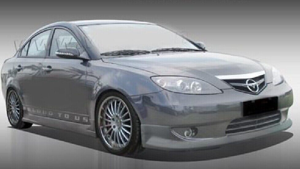 海马07-10m3汽车加装唇侧前后三厢包围装小汽车包围