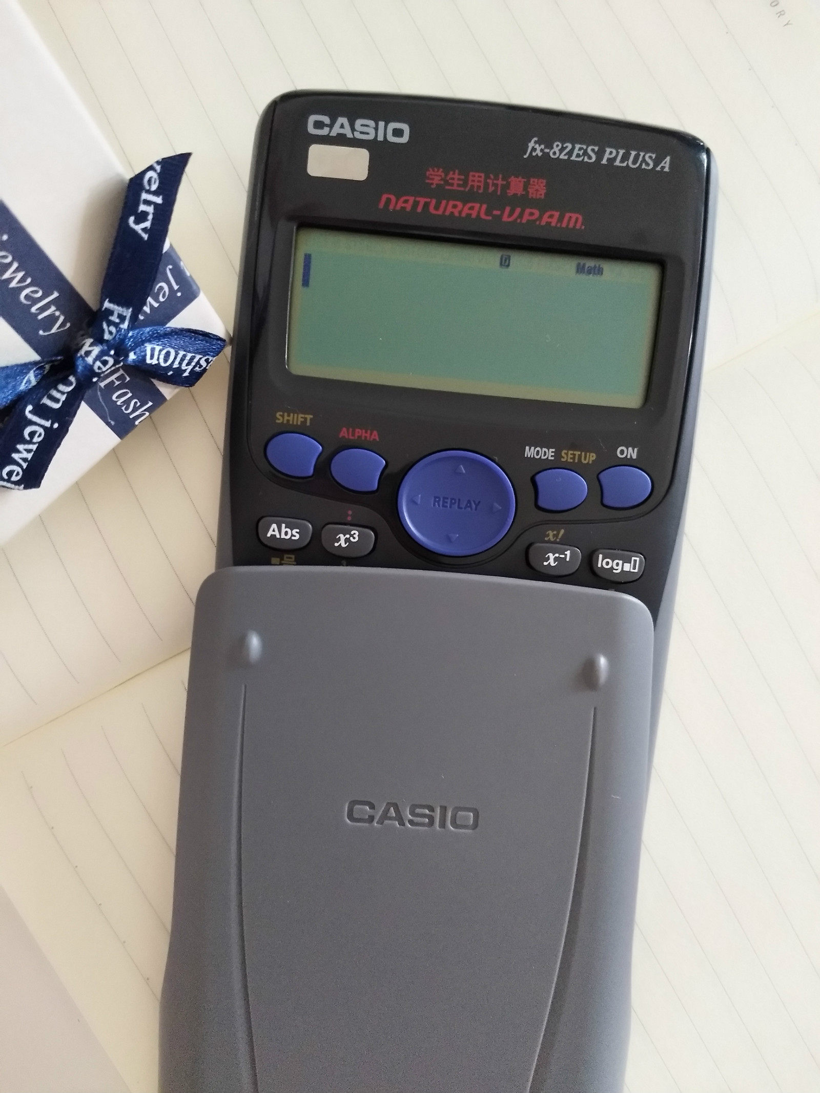 卡西欧fx82esplus函数计算器中考高考计算机会计办公计算器