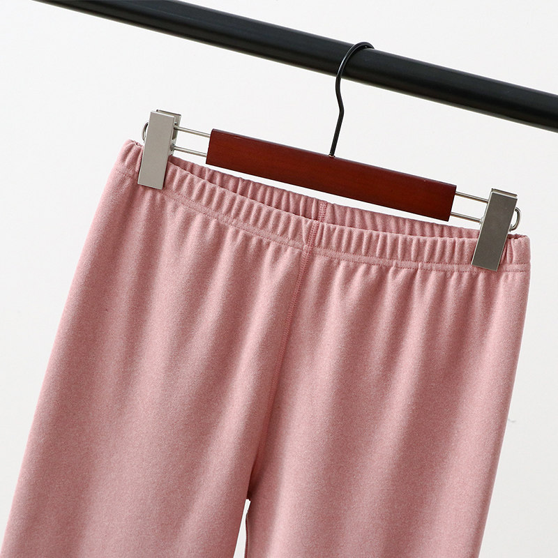 双面德绒加肥加大秋裤200斤胖mm发热热线女装保暖裤