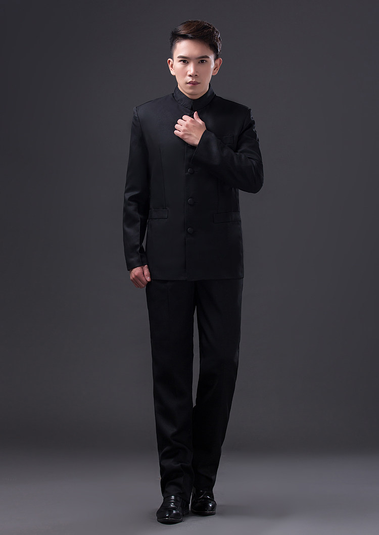 男士成人人民国风中山装五四运动青年青年学青年学生学生装民族服装