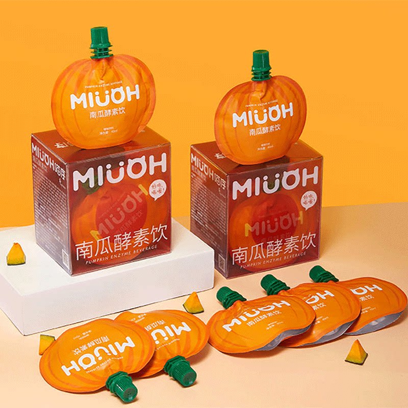 miuoh喵序南瓜酵素植物饮料果蔬生元果冻大餐酵素