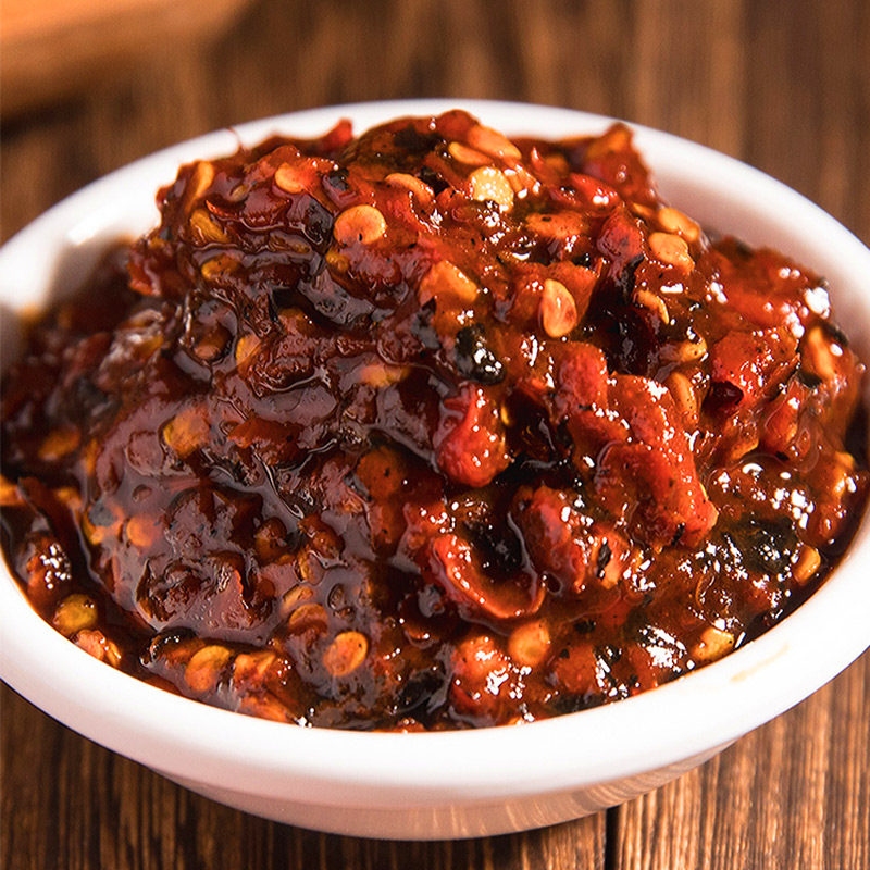 云南蘸水特辣辣子胡辣子无油凉拌特产低脂蔗糖辣椒酱