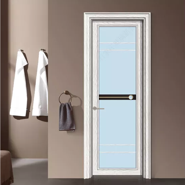 金门卫生间玻璃门房门防水室内门定做钛镁室内门