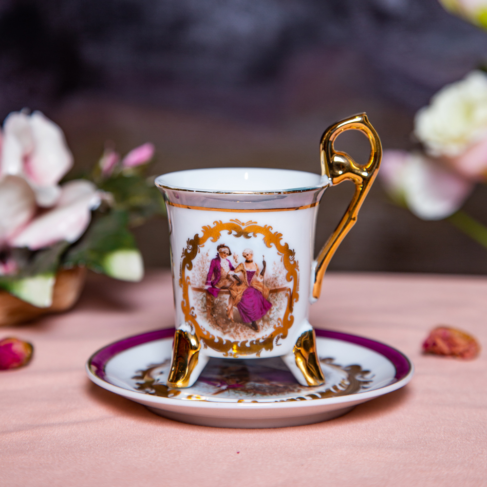 咖啡杯宫廷ins陶瓷欧式奢华创意瓷杯意式浓缩咖啡杯