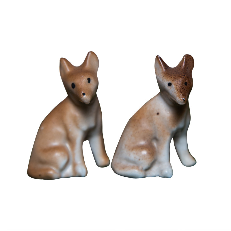 瓷娃娃陶瓷狗可爱汪星人ins风瓷手工艺品创意欧式摆件