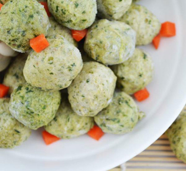 海欣鼓山翡翠荠菜肉丸5斤蔬菜丸子火锅麻辣烫肉丸