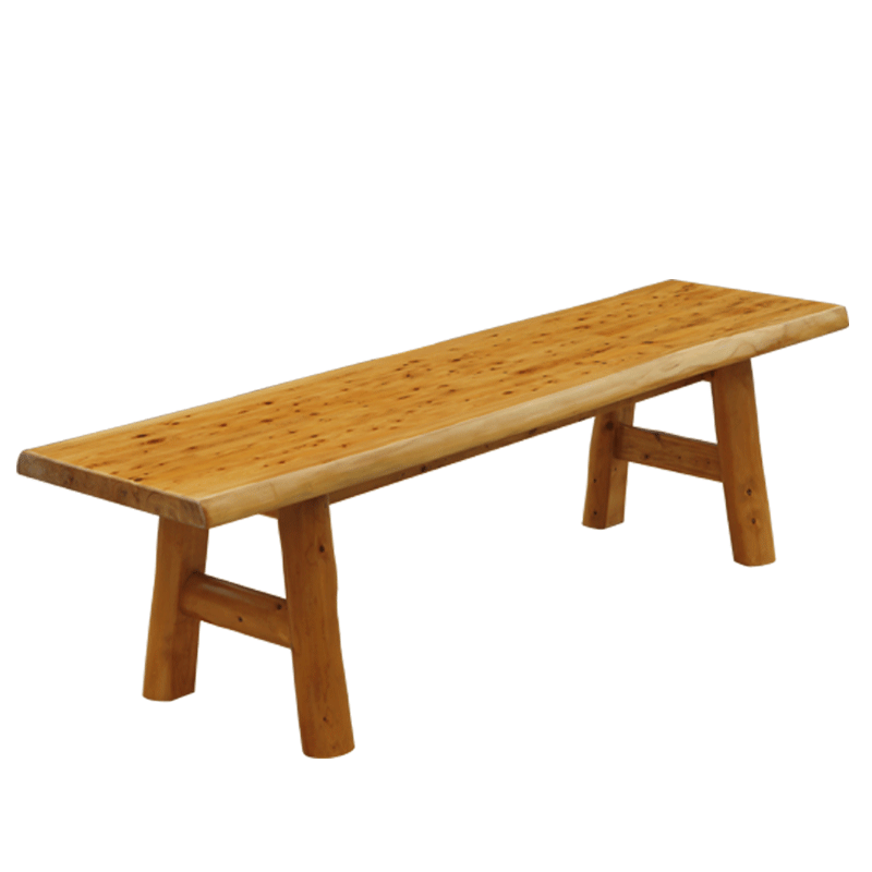 凳子实木长条条凳香柏柏木原木床尾凳换鞋凳其它凳子