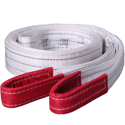 吊装带起重工业承重吊车行车航吊吊带5吨3吨2.5米4m8t6米白色耐磨