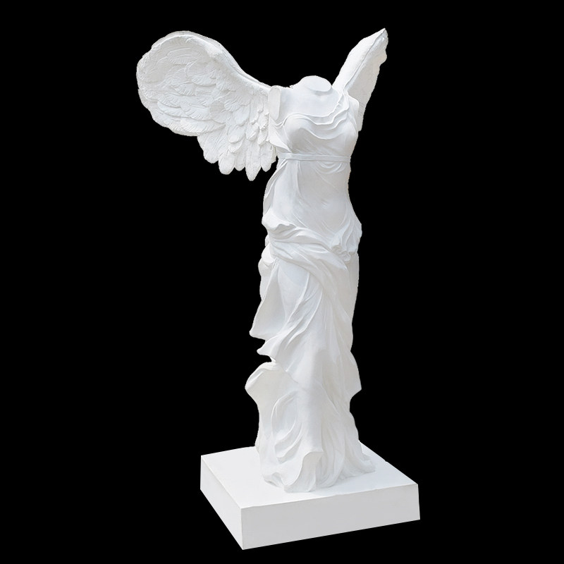 伯乐1米胜利女神全身石膏像素素描静物美术教具石膏像