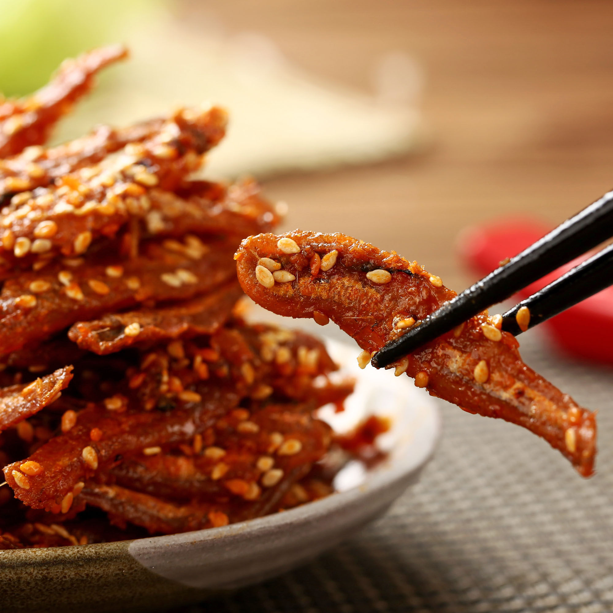 芝麻香辣小鱼仔香酥小银鱼丁香鱼香辣鱼