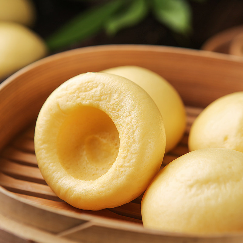 玉米窝窝头杂粮包粗粮粗粮手工面食儿童早餐食品包点